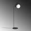 Lampe sur pied moderne noire, structure en métal, 14,6 po x 11,8 po x 54,3 po | Plaque de base de 11,8 po de diamètre, longueur de câble de 98,4 po | Douille E27, 40 W maximum (ampoule non incluse) | Éclairage élégant et fonctionnel pour la décoration intérieure-1593515922-1593515920