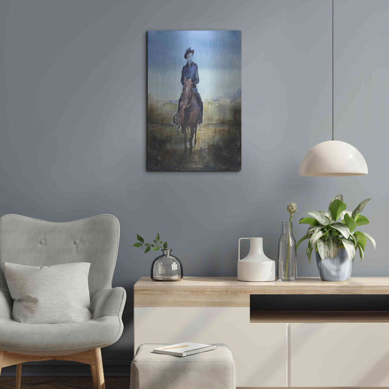 "In The Calm" par Oscar Alvarez Pardo, H 24 po x l 16 po