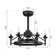21.3'' Remote Control Reversible Ceiling Fan With Lighting Kits For Living Room/Bedroom