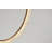 Gold Round LED Chandelier With Clear Crystal Accents-298382049