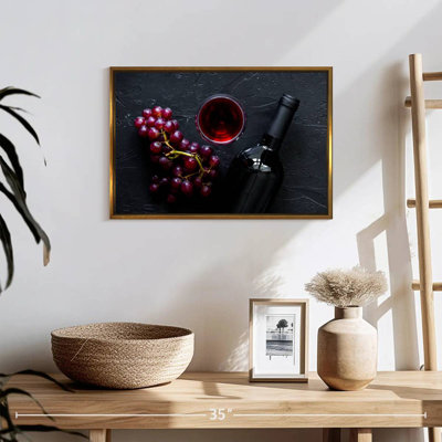 Vin rouge élégant