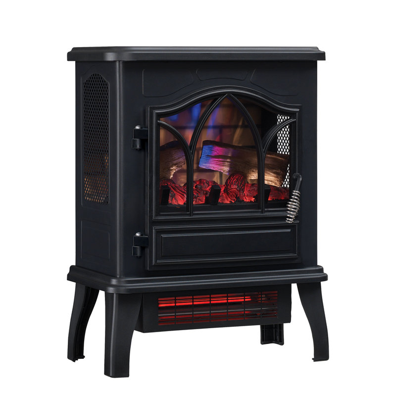 Duraflame 3D Black Infrared Electric Fireplace Stove
