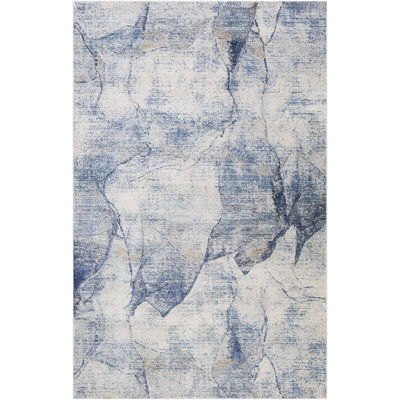 Bagwell Abstract Charcoal/Light Gray Area Rug