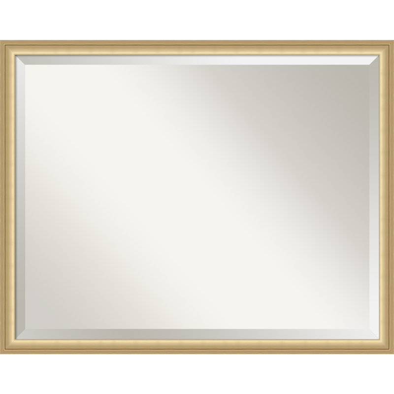 Midwood Wall Mirror, 23.75" x 29.75", Gold, Rectangle