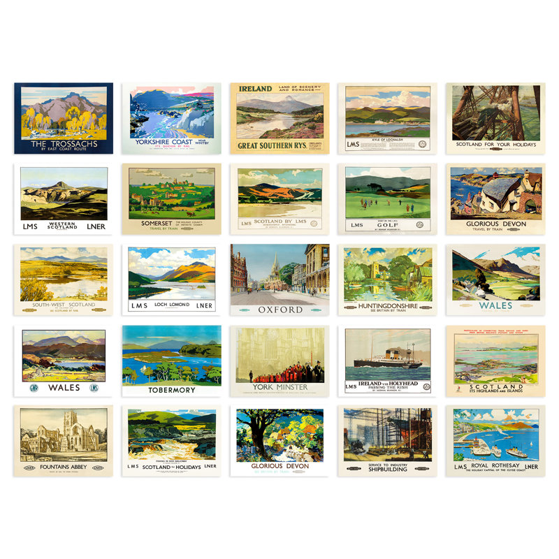 Audeliz 50 Piece No Frame Print