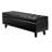 Button-Tufted Storage Ottoman Bench