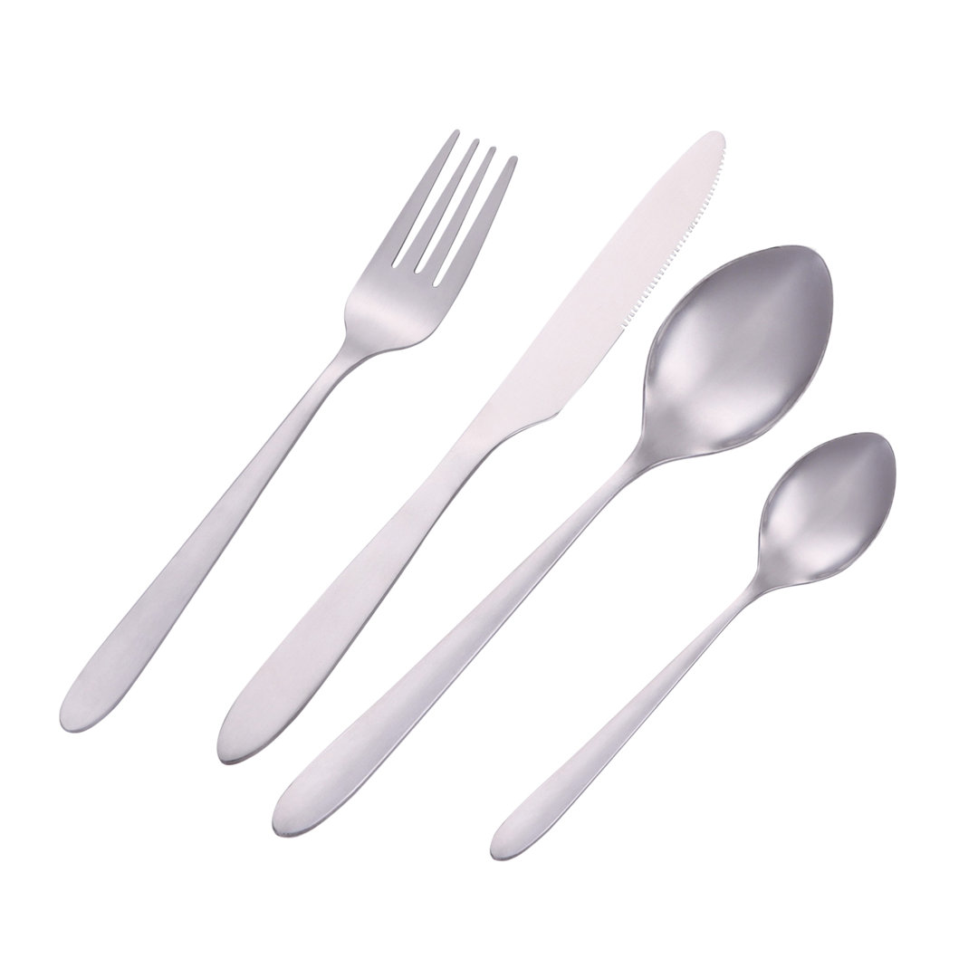 ROYALFORD 4 Piece Stainless Steel Cutlery Set , Service for 4