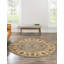Tapis oriental jaune / bleu Niles-19394764