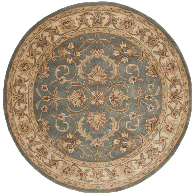 Taylor Hand Tufted Wool Oriental Rug, Round 8'