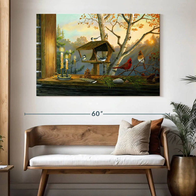 Brampt Evening Reflections, 34" H x 51" W