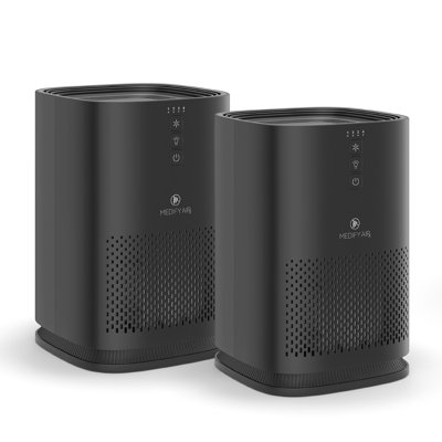 Medify Air Tabletop Air Purifier with True HEPA Filter for 200 Cubic Feet