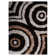 Aaliyah Hand Tufted Shag Polyester Eco-Friendly Area Rugs - Beige Brown Color, Geometric Modern Design, High Pile Thick Handmade Anti Skid Area Rugs for Living Room, Bed Room
