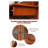 American-style Solid Wood Bookcase-Desk Combo