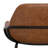 Mira Upholstered Vegan Faux Leather Contemporary Bar Stool with Cushioned Seat and Back-1093218770