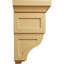 Grand corbeau en bois 6 po x P 6 3/4 po x H 12 po (paquet de 4)-91125994
