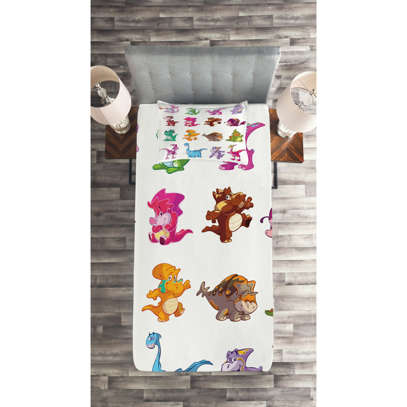 Polyester Coverlet, Twin Bedspread + 1 Sham