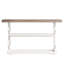 Charmante console de style champêtre français avec 3 tablettes de rangement, parfaite pour le couloir, le vestibule et le salon
