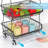 39.4'' H x 16.1'' W Utility Cart with Wheels