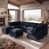Dark Blue Chenille