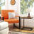 Eritrea Faux Leather Armchair-1637469110