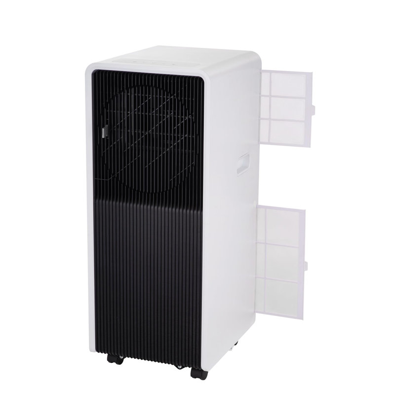 Le climatiseur portatif 14 000 BTU refroidit 700 pieds carrés, déshumidificateur à ventilateur AC 4-en-1, télécommande, silencieux, écoénergétique
