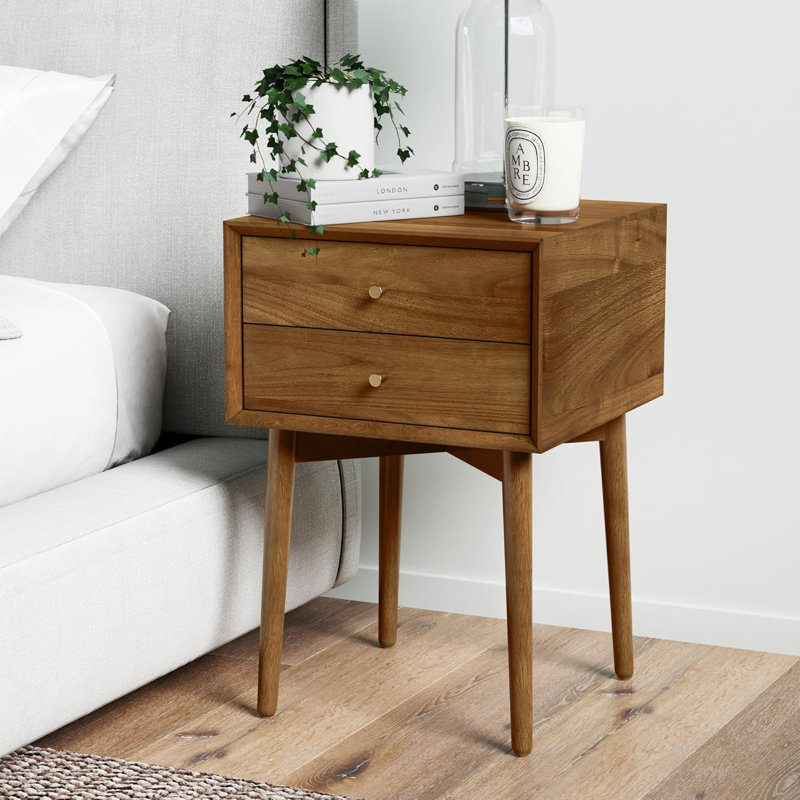 Oak Bedside Table