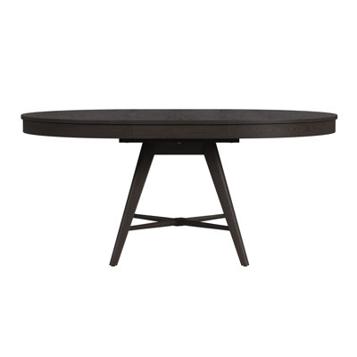 Catriona 48" Wide Solid Ash Round Dining Table, White