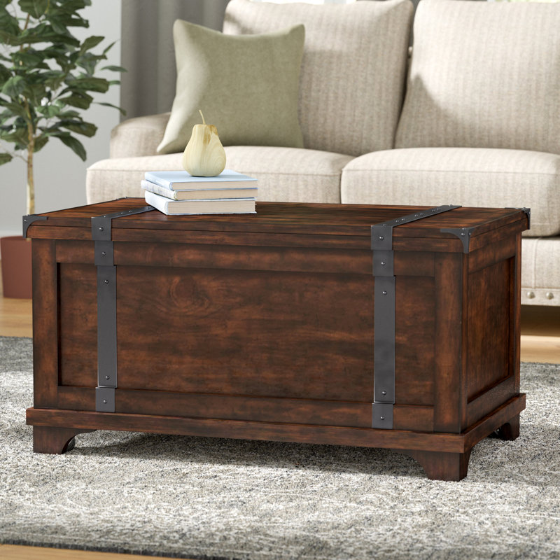 Table de salon Hornbeck, Brun foncé