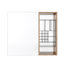 Armoire à pharmacie murale 31,56 "avec rangement, armoire à pharmacie murale avec porte miroir
