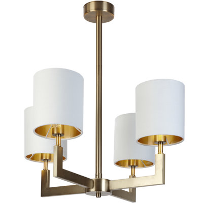 Liana 4 - Light Shaded Chandelier