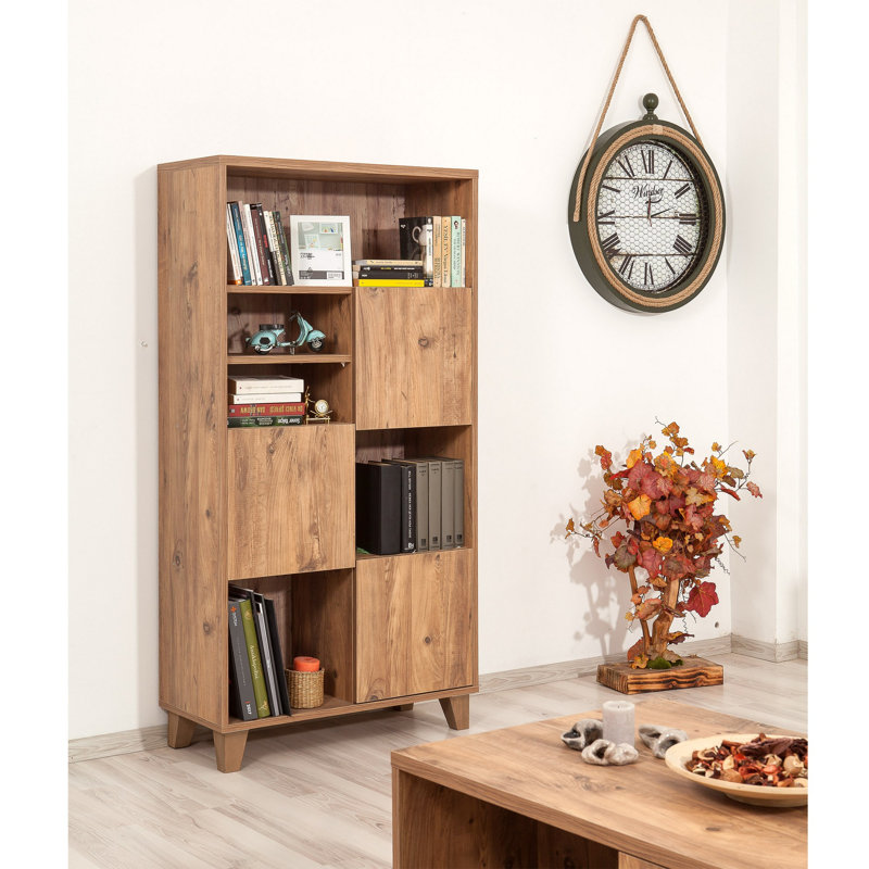 Izquierdo 155 cm H x 80 cm W Standard Bookcase