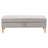 Velvet Upholstered Storage Bench-166607681