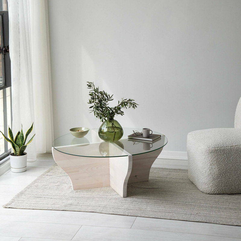 Chuhdary Coffee Table, White