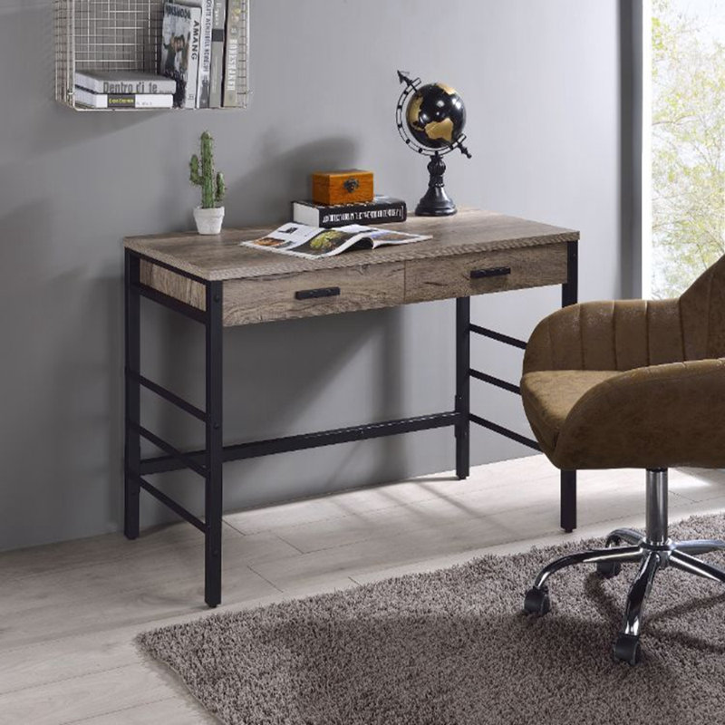 Metal Base Writing Desk