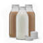 Ensemble de 3 bouteilles à lait en verre Brightware - 32 oz-83491451