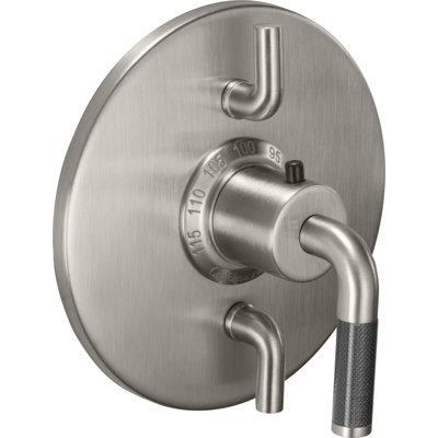 Descanso StyleTherm® 1/2" Trim Only with Dual Volume Control - Carbon Fiber Handle