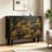 Chinese Style Wooden Entryway Storage Cabinet