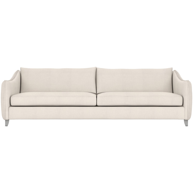 Monterey Patio Sofa with Cushions, White Linen 6016-000