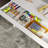 Modern Bookcase With Strong Storage And Spacious Desktop