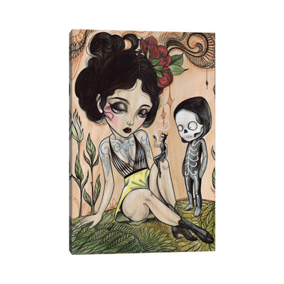 Frankie - impression sur toile tendue