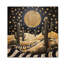 Glam Desert Sunset avec cactus - décor mural en bois paysage mondial sur bois de pin naturel-984529633