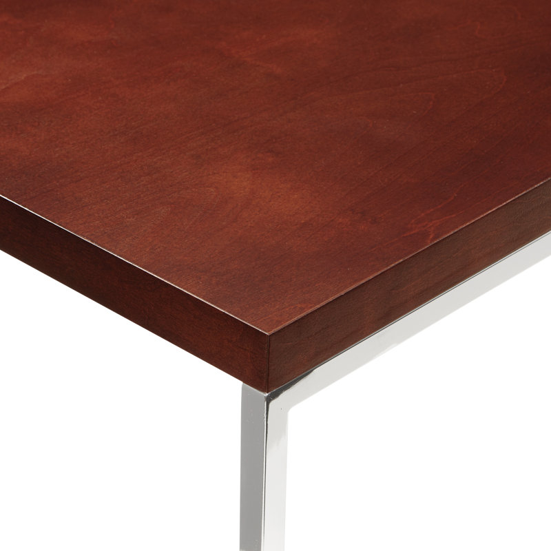 Table basse Agadir, Chrome / espresso
