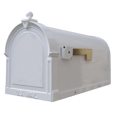 Berkshire Aluminum Post Mounted Post Box