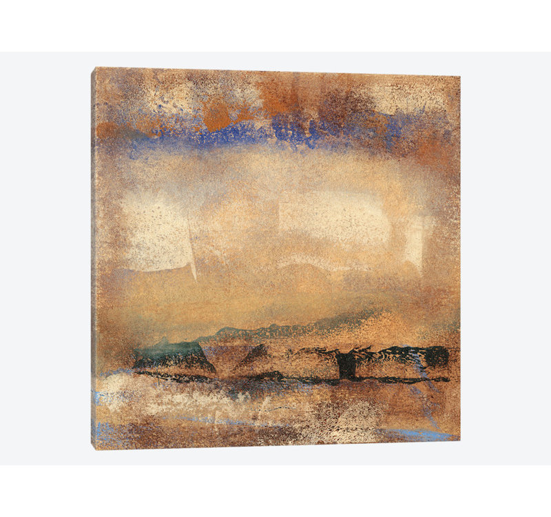 « origin abstract ii », reproduction d’impression sur toile, H 18 po x l 18 po x P 1,5 po, Toile avec cadre noir