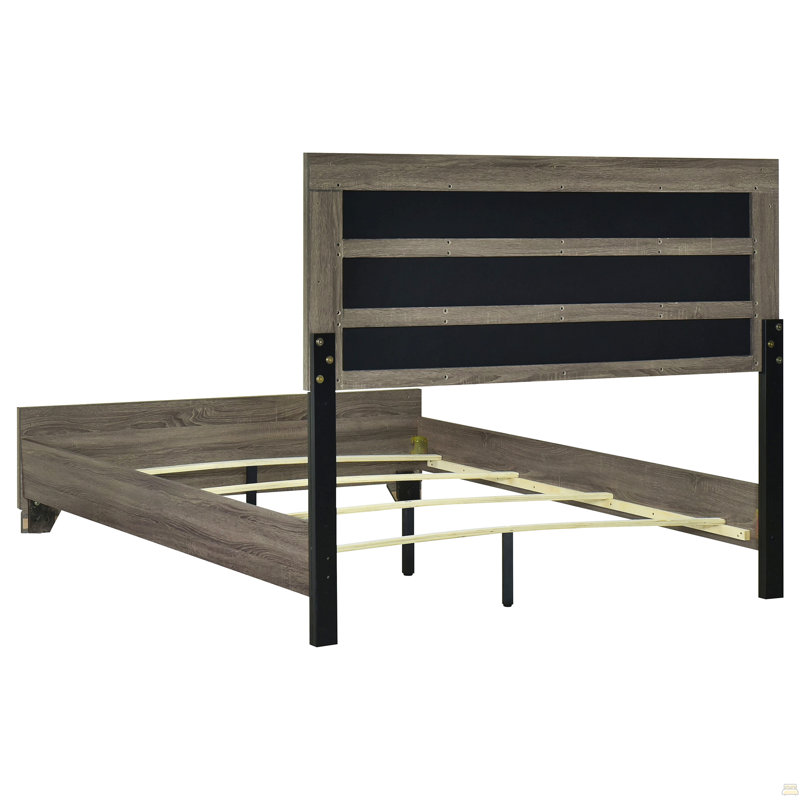 Grand lit tapissier Oak