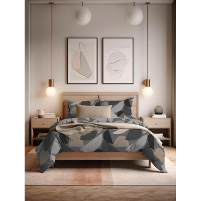 Abstract Duvet Cover Set with Pillowcases Included