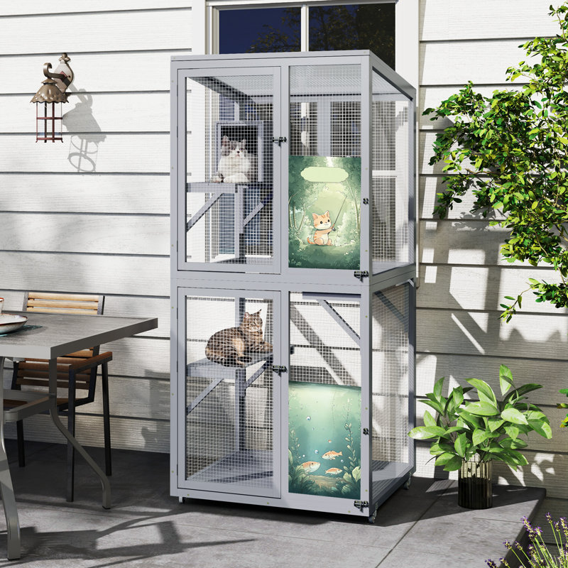 Accessoire pour fenêtre pour chat Coziwow, Catio