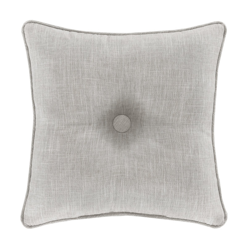 Coussin décoratif carré 18 po Aimee