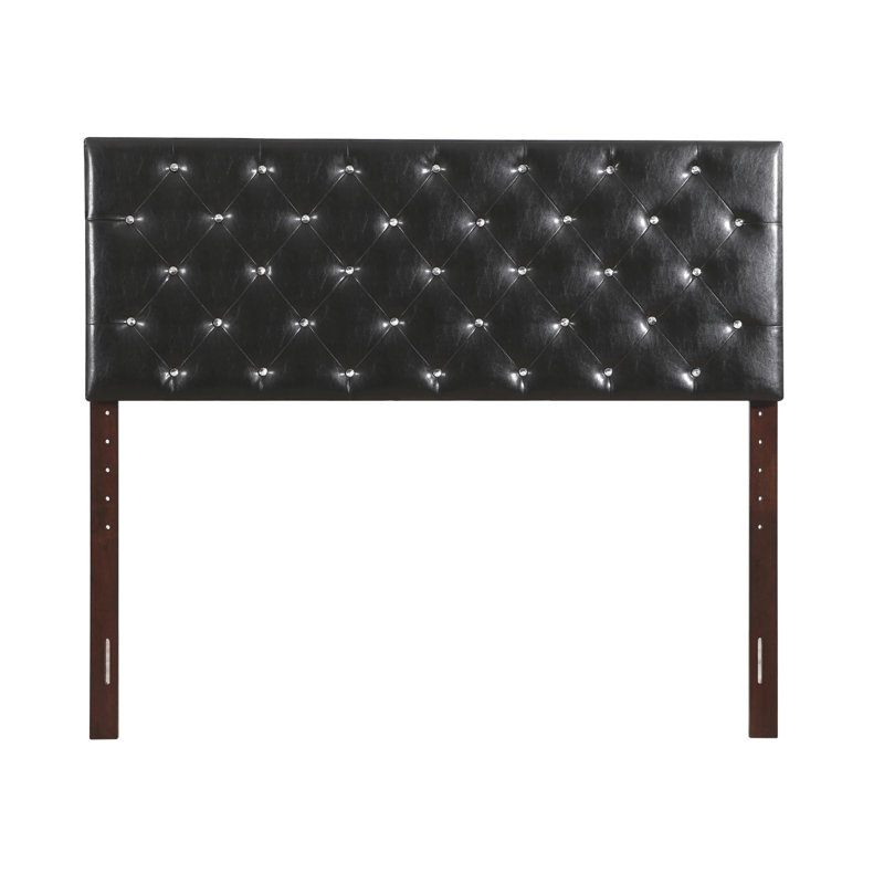 Super Nova G0132-FHB Full Headboard , BLACK, Black, Full