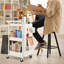 Edalene Metal Bar Cart-478698613